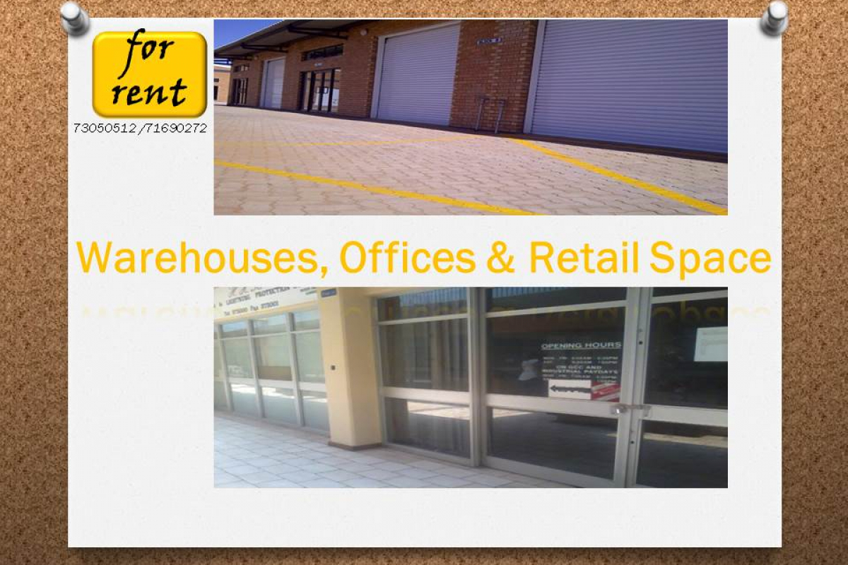 for rent warehouse and offices